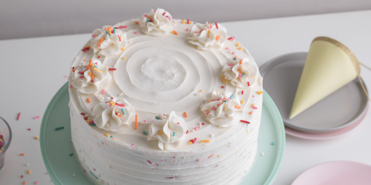 Pastel Confetti Funfetti Cake Pasteles para el Día del Niño 30 de