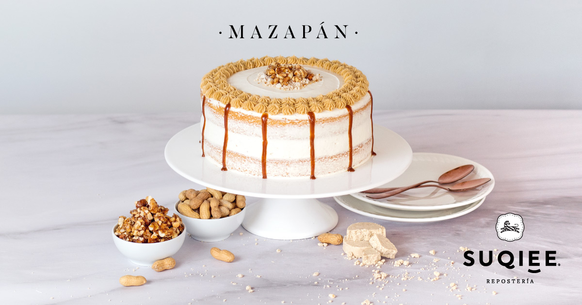 Pastel de Mazapán – Pasteles – Cakes – Suqiée Repostería