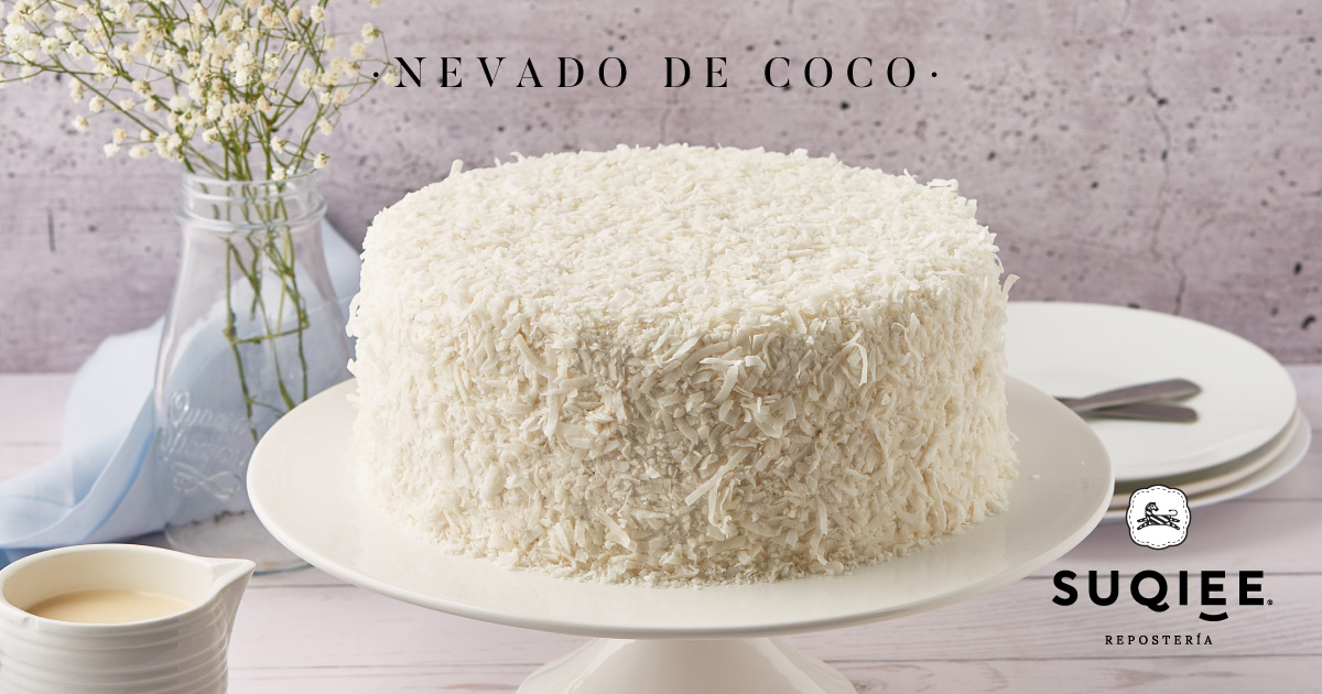 Pastel Nevado de Coco – Pasteles – Cakes – Suqiée Repostería